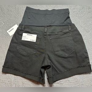 Sonoma Black Maternity Denim Shorts NWT Various Sizes